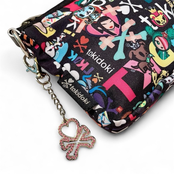 NEW Tokidoki Small Crossbody Bag w/ Purse Charm TKDK Los Angeles Rare HTF NWT - Picture 4 of 6